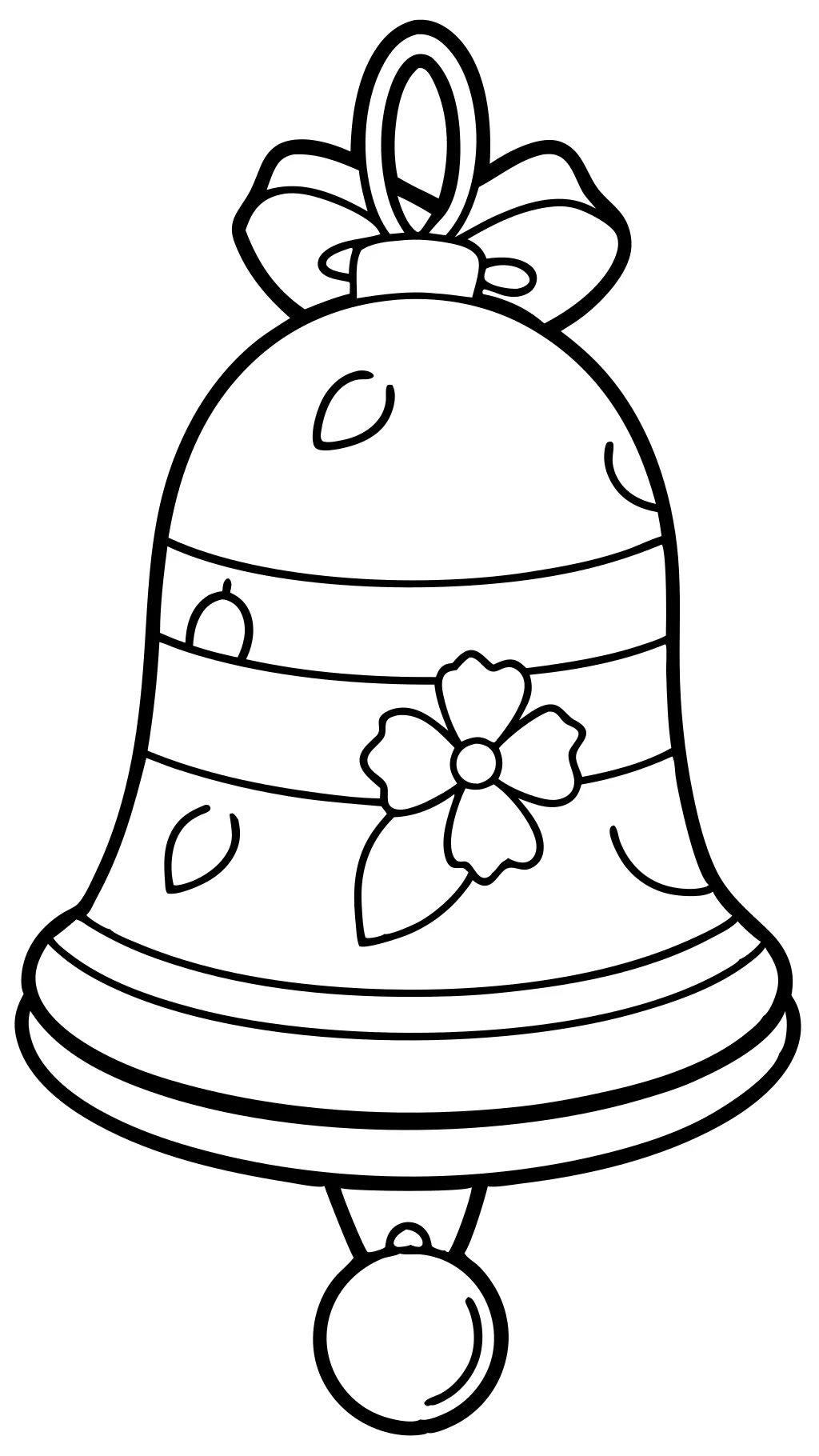 bell coloring pages